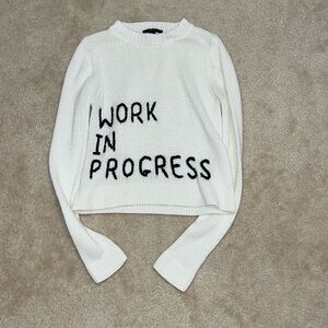 Size small work in progress forever 21 sweater